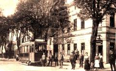 Straßenbahn auf der heutigen Friedrich-Ebert-Straße (2)